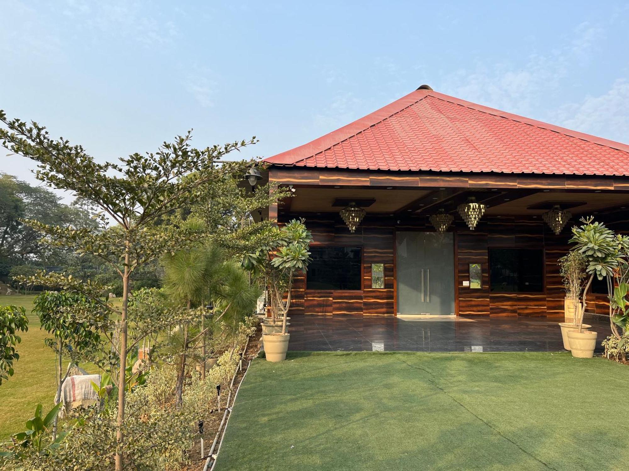 The Green Wood Palace I Farm House I Wedding I Party I 87Oo2O5865 Villa Gurgaon Esterno foto